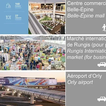 Paisible Et Bien Situe - Proche Aeroport D'orly Et Tramway Pour Paris Apartment Thiais